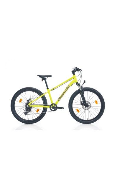 BIANCHI XR24 24 JANT 330H 8A SHIMANO 8S YELLOW FLUO-SILVR GRPHIT