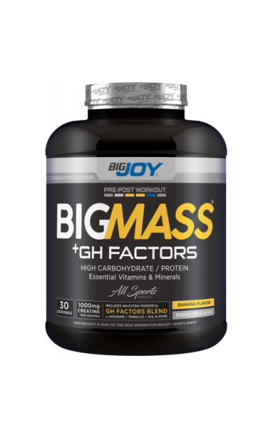 Bigjoy Sports BIGMASS Gainer GH FACTORS Muz 3000g