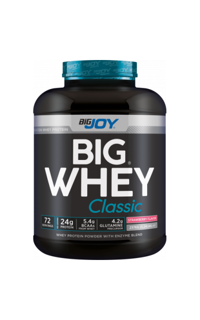 Bigjoy Sports BIGWHEY Whey Protein Classic Çilek 2376g 72 Servis