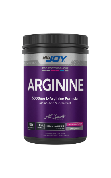 Bigjoy Sports Arginine Powder Orman Meyveli 500g