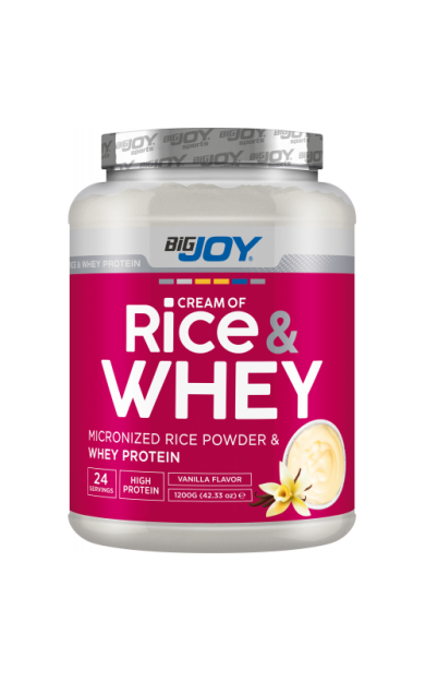 Bigjoy Sports Cream Of Rice Whey Vanilya 1200g