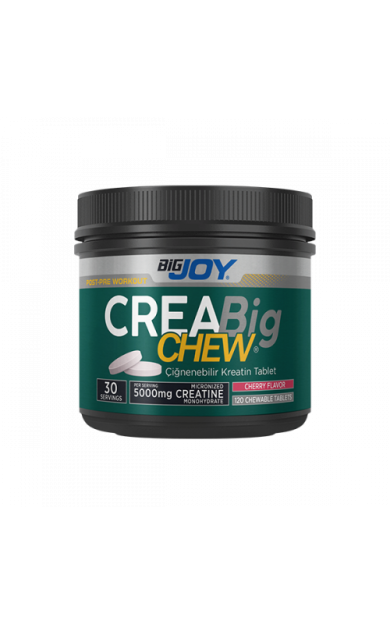 Bigjoy Sports Creabig Chew Vişne 120 Chewable Tablet