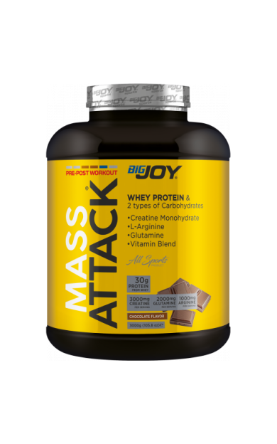 BIGJOY Bigjoy Sports Mass Attack Çikolata 3000g