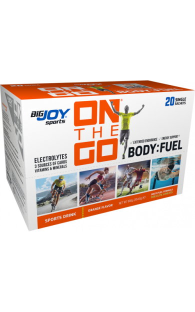 Bigjoy Sports ONTHEGO BODY:FUEL Sports Drink Portakal 20 x 40g