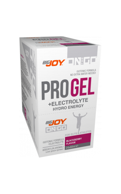 BIGJOY Bigjoy Sports ONTHEGO Progel Böğürtlen 24 x 60ml