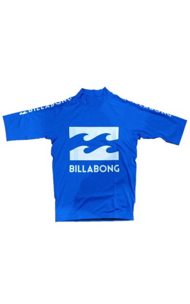 Billabong EBYWR00109-BLU Surf School Ss Erkek Rashguard