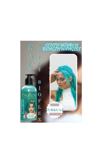 Bioflex Naturel Hair Color Turkuaz 250 Ml