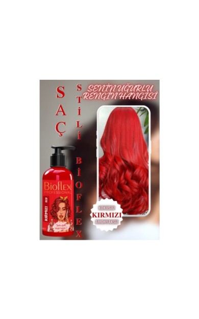 Bioflex Naturel Hair Color Kırmızı 250 Ml