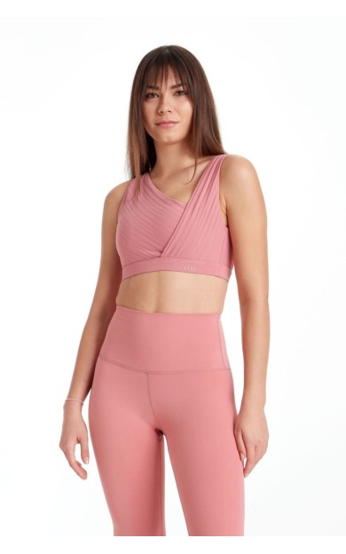 BIRDIEJAY DIAMOND BRA AÇIK PEMBE SPORCU VE YOGA SÜTYENİ