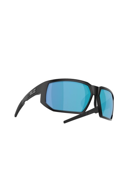 BLIZ Arrow Güneş Gözlüğü Matt Black Frame Brown With Blue Multi Lens ZB70140363