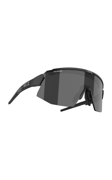 BLIZ Breeze Polarize Güneş Gözlüğü Matt Black Frame Polarized Brown With Silver Mirror Lenses ZB70020141