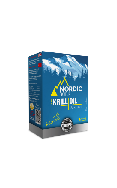 NORDİC BORK Krill Oil + Q10 30 Softjel