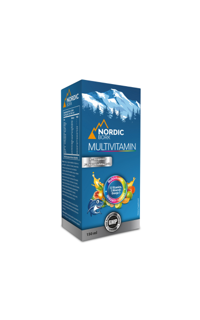 NORDİC BORK Multivitamin Şurup 150ml