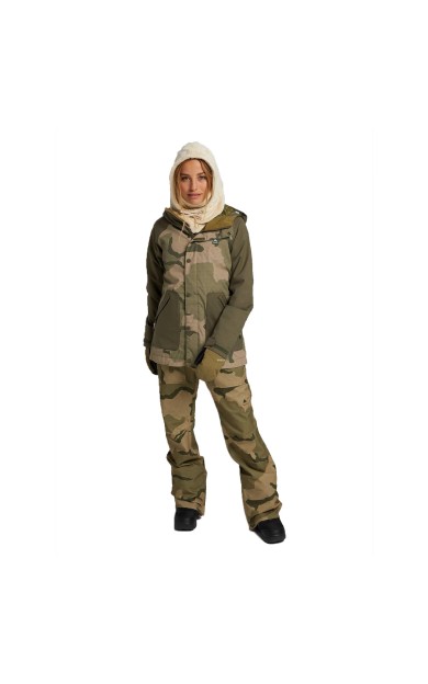 Burton Eastfall Kadın Kayak/Snowboard Mont Keef/Barren Camo