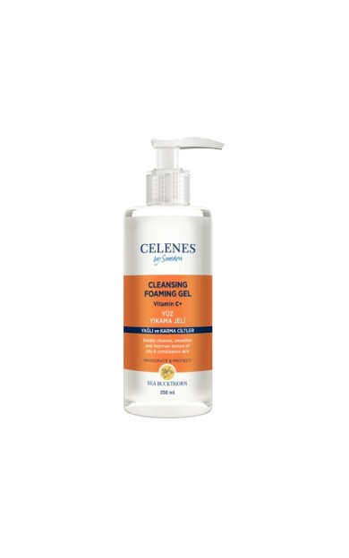 Celenes Sea Buckthorn Yüz Yıkama Jeli Yağlı Ve Karma Ciltler - 250 Ml