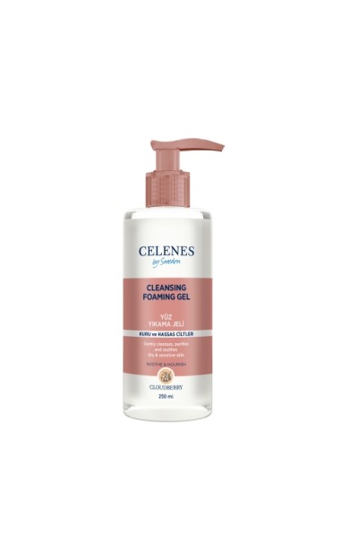 Celenes Cloudberry Yüz Yıkama Jeli Kuru Ve Hassas Ciltler - 250 Ml