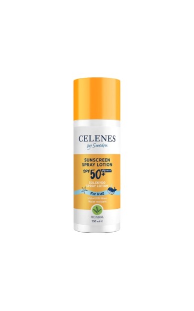 Celenes Herbal Çocuk Güneş Koruyucu Losyon Spray 50 Spf 150 Ml