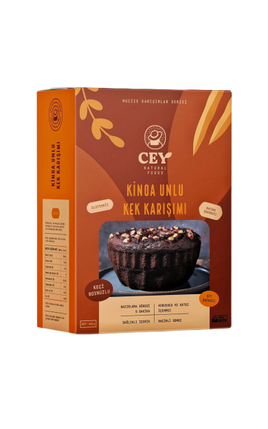 CEY NATURAL FOODS Kinoa Unlu Kek Karışımı 265g