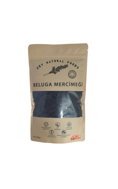 CEY NATURAL FOODS Beluga Mercimeği 500g