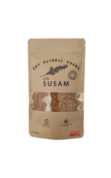 CEY NATURAL Çiğ Susam 200g