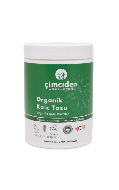 ÇİMCİDEN Organik Kale Tozu 150g