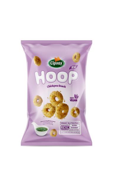 CİPSAŞ Hoop Salsa Verde Çeşnili Nohut Cipsi 65g