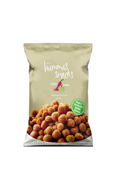 CİPSAŞ Hummus Snacks Chili Lime Nohut Cipsi 45g