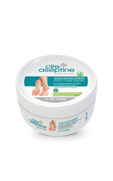 Cire Aseptine Aloe Vera Ayak Bakım Kremi 150 Ml