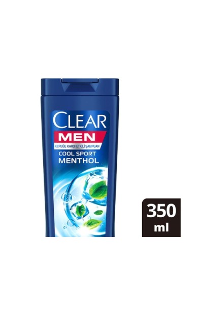 Clear Men Cool Sport Menthol Kepeğe Karşı Etkili Şampuan 350 Ml