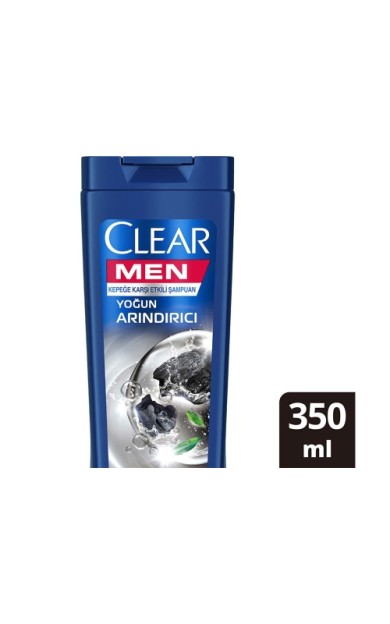 Clear Men Yoğun Arındırıcı Kepeğe Karşı Etkili Şampuan 350 Ml