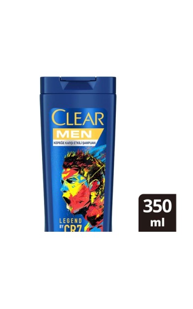 Clear Men Legend By Cr7 Cristiano Ronaldo Kepeğe Karşı Etkili Şampuan 350 Ml