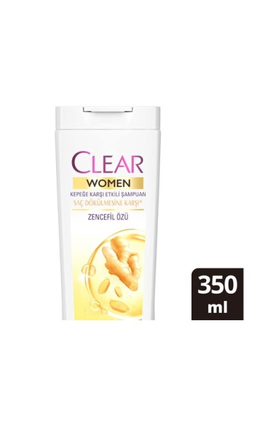 Clear Women Saç Dökülmesine Karşı Kepeğe Karşı Etkili Şampuan 350 Ml