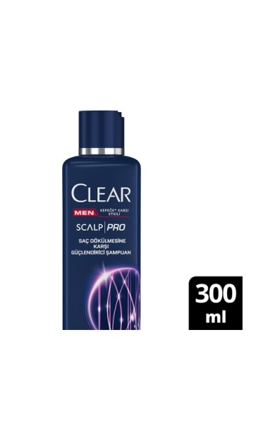 Clear Men Scalp Pro Saç Dökülmesine Karşı Güçlendirici Şampuan 300 Ml