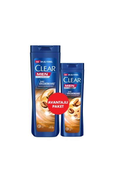 Clear Men Şaç Dökülmesine Karşı Şampuan 350 Ml+180 Ml