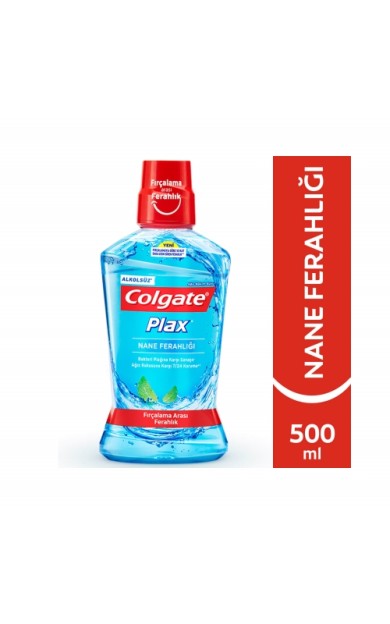 Colgate Plax Nane Ferahlığı Alkolsüz Ağız Bakım Suyu 500 Ml