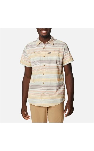 Columbia Newton Rıdge Plaıd Short Sleeve Erkek Gömlek AO2059