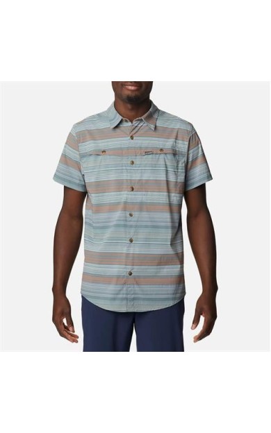 Columbia Newton Rıdge Plaıd Short Sleeve Erkek Gömlek AO2059