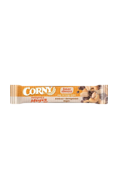 CORNY Kuruyemiş Meyve Bar Kaju-Yer Fıstığı-Kakao 35g