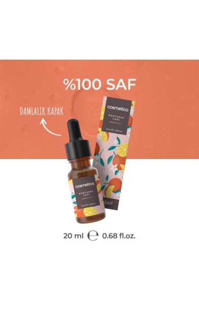 Cosmetica %100 Saf Portakal Yağı 20 Ml