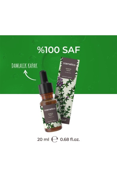 Cosmetica %100 Saf Kekik Yağı 20 Ml