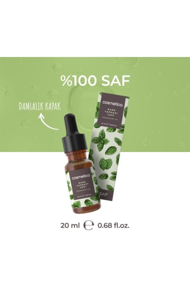 Cosmetica %100 Saf Nane Yaprağı Yağı 20 Ml