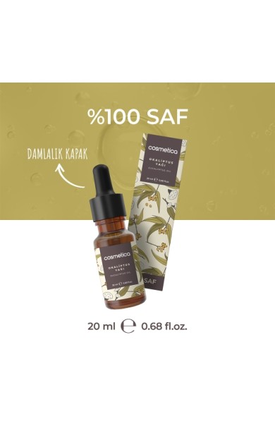 Cosmetica %100 Saf Okaliptus Yağı 20 Ml