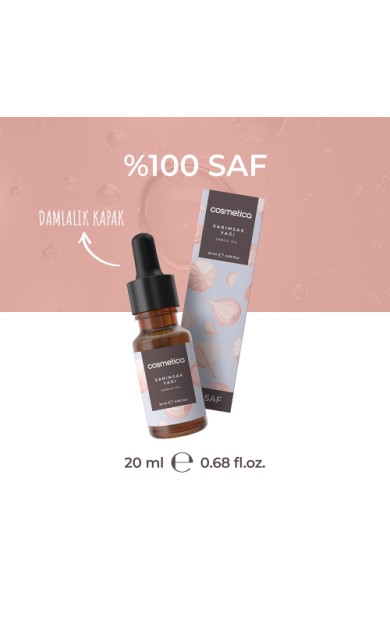 Cosmetica %100 Saf Sarımsak Yağı 20 Ml