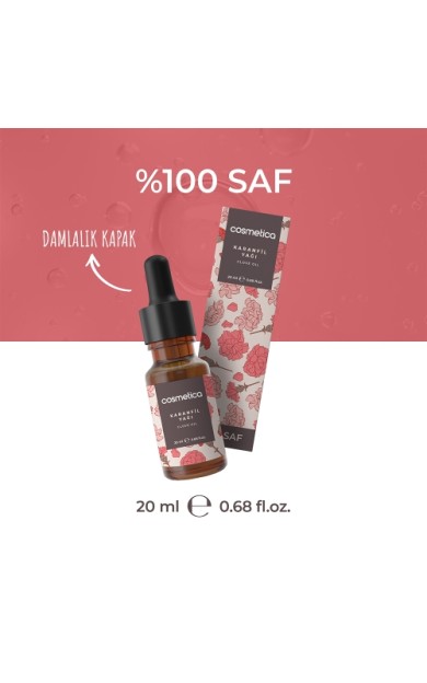 Cosmetica %100 Saf Karanfil Yağı 20 Ml