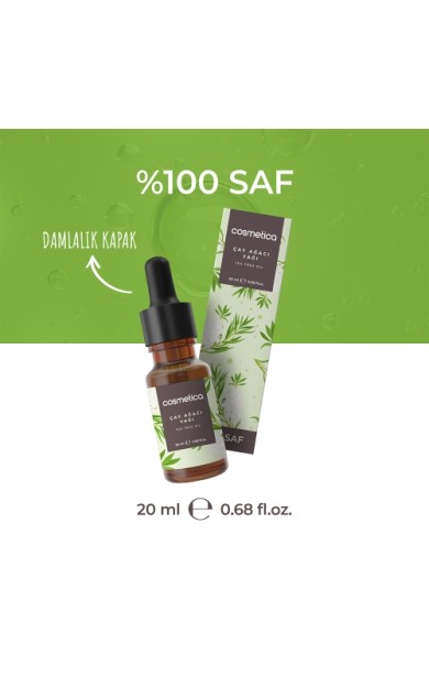 Cosmetica %100 Saf Çay Ağacı Yağı 20 Ml