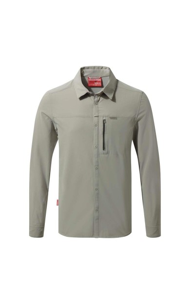 Craghoppers Pro LS Shirt Gömlek-GRİ