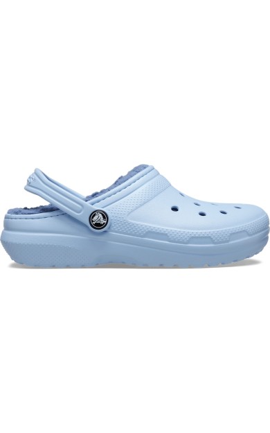 Crocs Classic Lined Clog Çocuk Terlik Blue Calcite