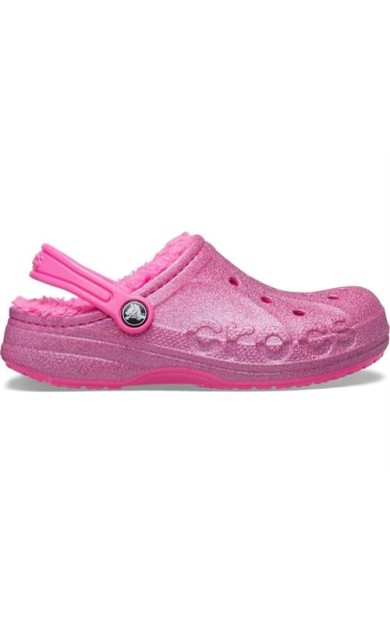 Crocs Baya Lined Glitter Clog K Çocuk Terlik 207656