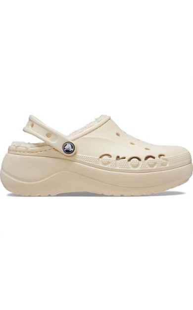 Crocs Baya Platform Lined Clog Kadın Terlik 208708