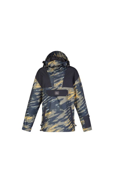 DC 43 Anorak Erkek Snowboard Montu ZEBRA OLIVE NIGHT